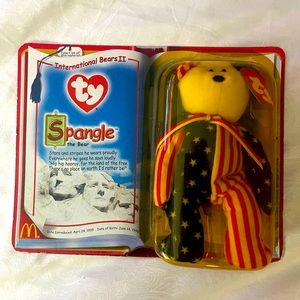1999 Spangle The Bear TY Beanie Baby